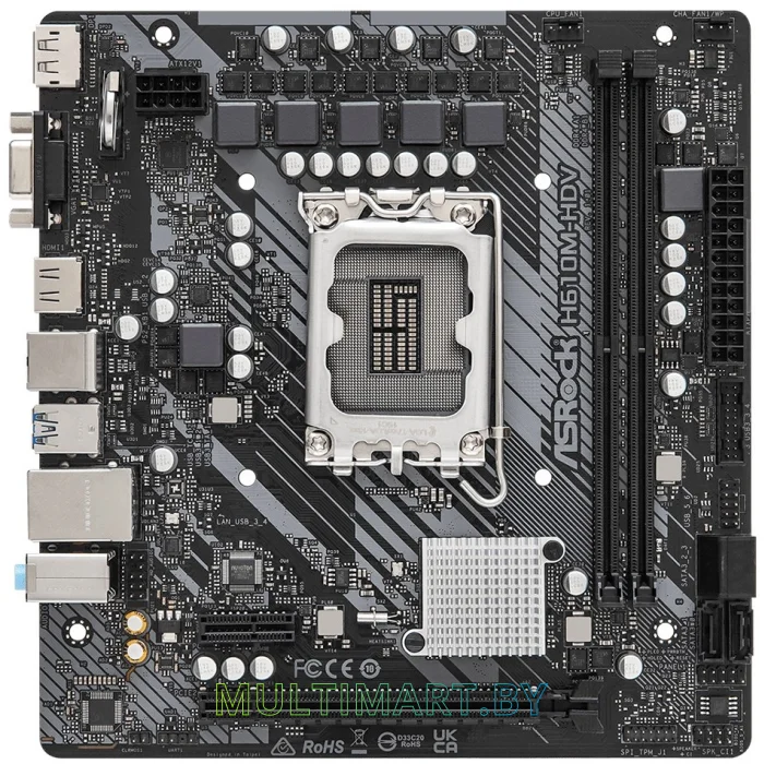 Материнская плата ASRock H610M-HDV